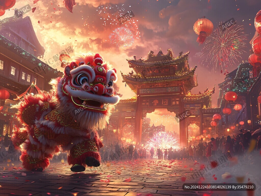 舞龍舞獅壁紙
