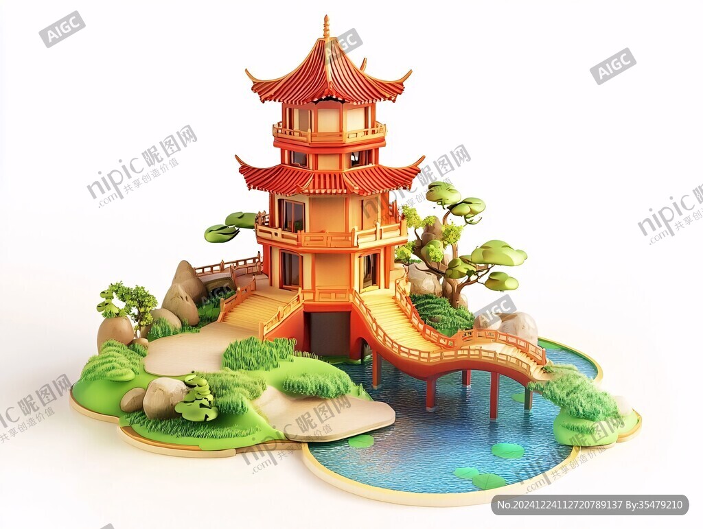 3d小景