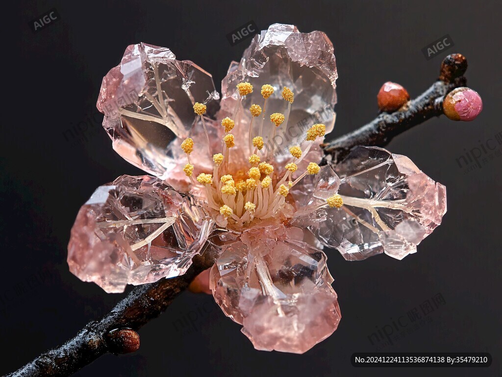 嫩蕊凝珠