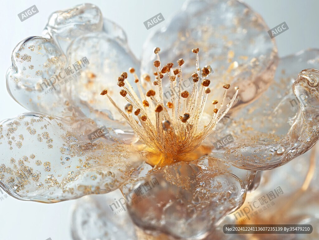 水晶荷花