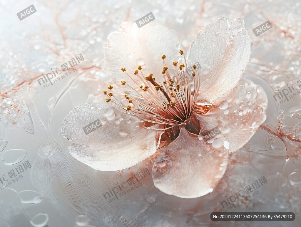 夢(mèng)幻絢麗花朵