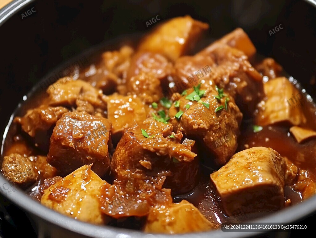 牛筋腩煲