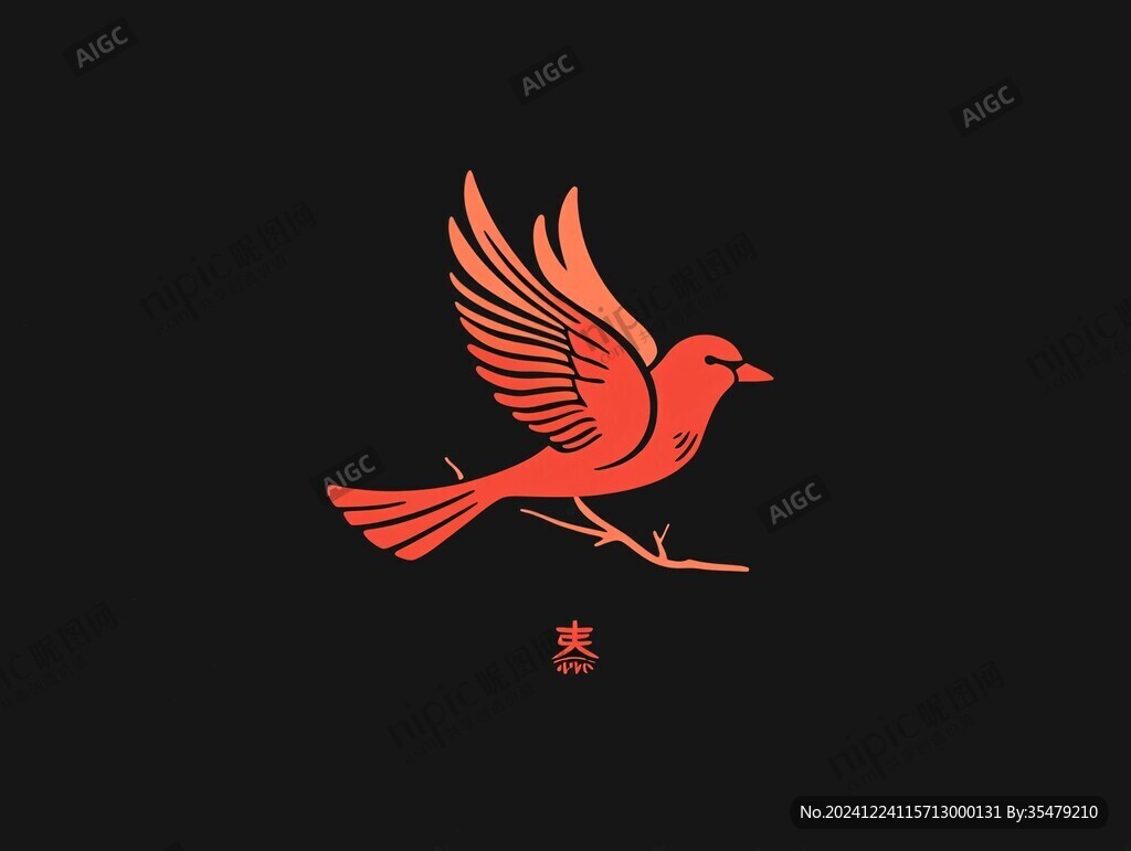 古風(fēng)鳥logo