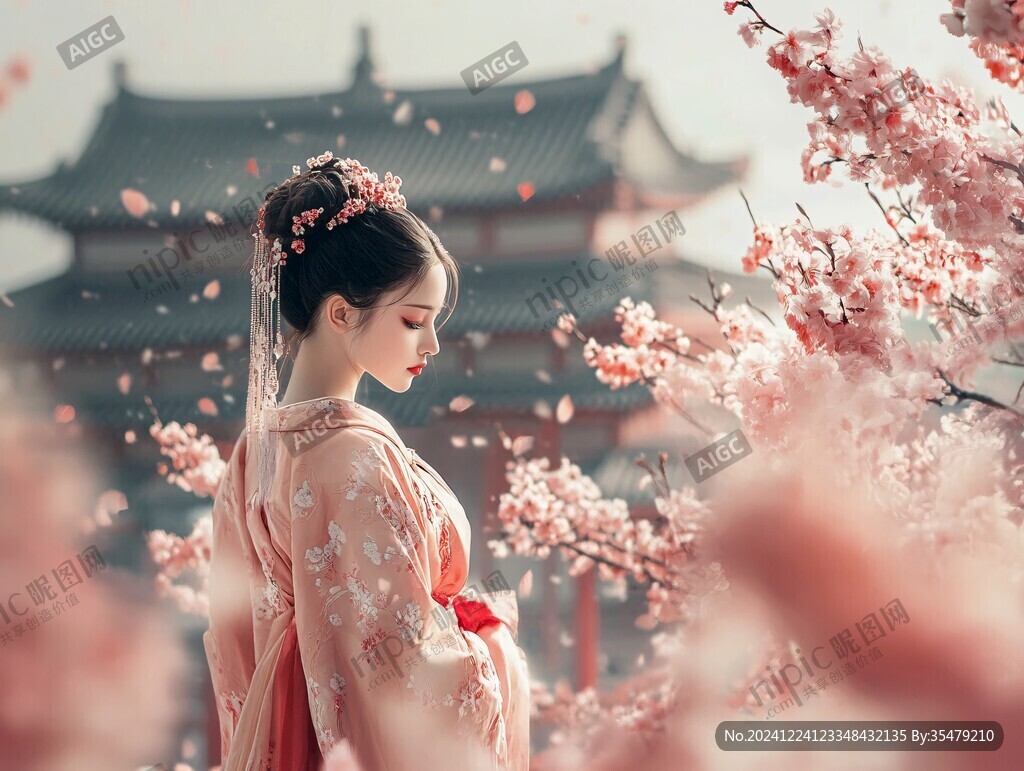 人面桃花相映紅