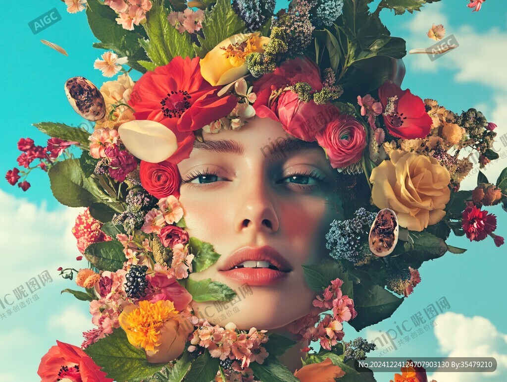 花卉與美容