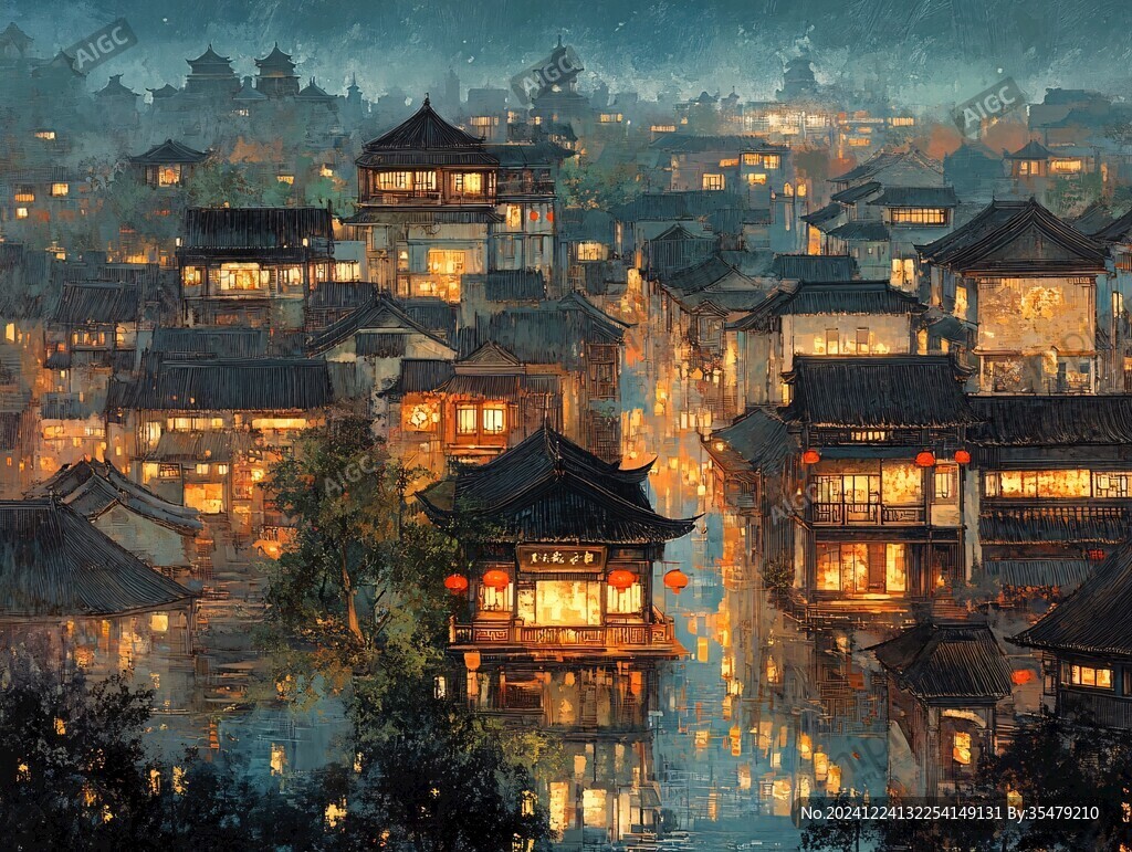 煙雨樓插畫