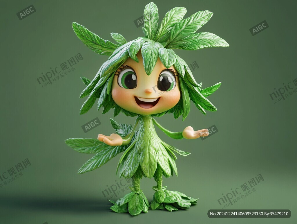植物吉祥物設(shè)計