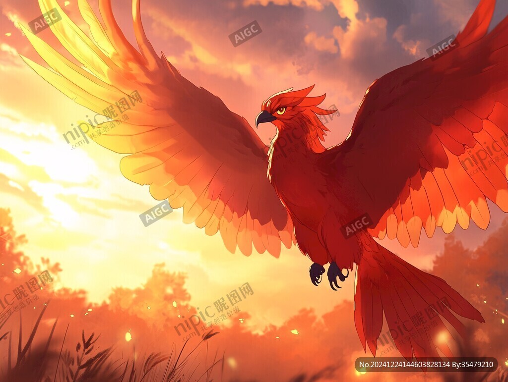 四大神獸朱雀