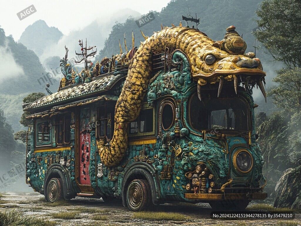 蛇年花車