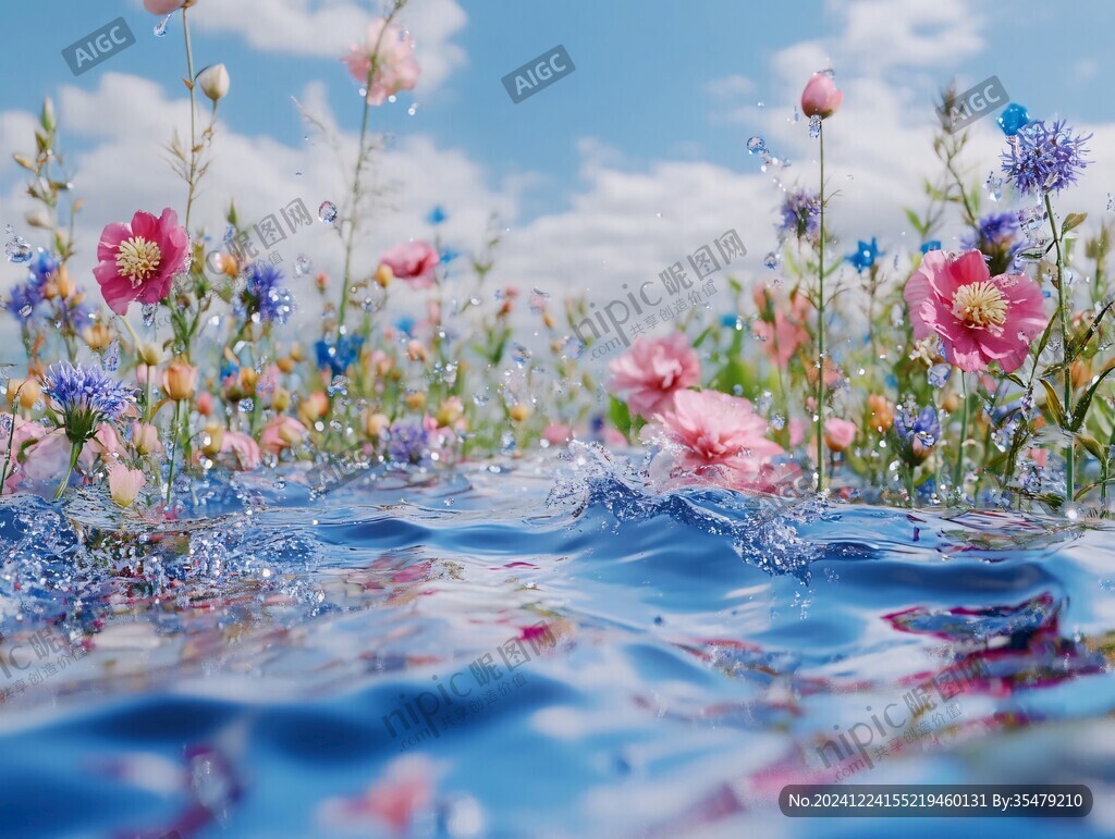 水上鮮花