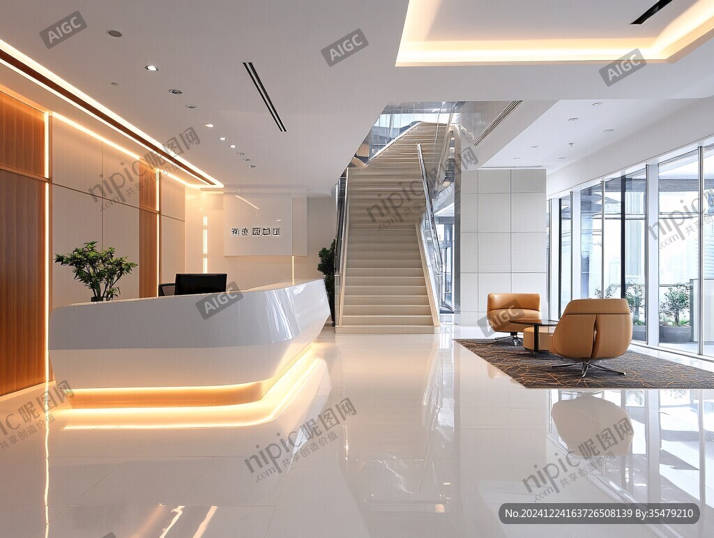 企業大廳場景設計