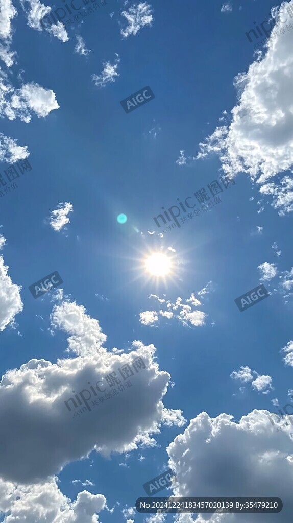 陽光燦爛天高云厚