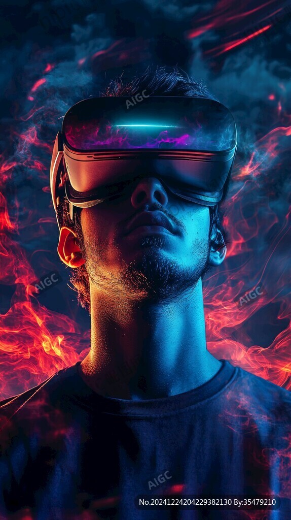 vr酷炫海報