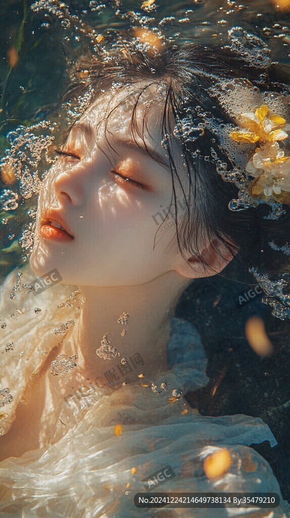 仙氣清冷少女壁紙圖片