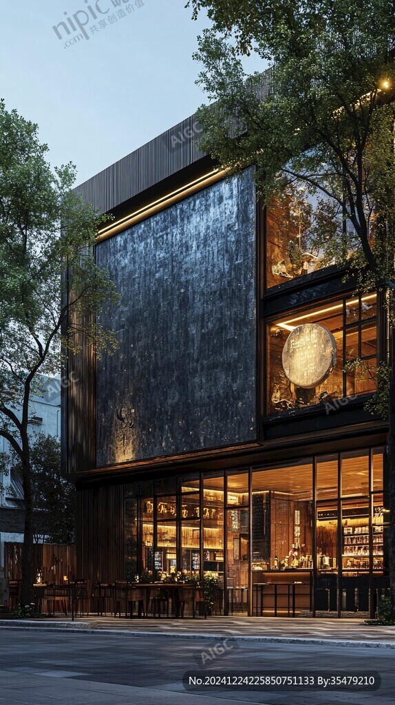 特色餐廳建筑外景