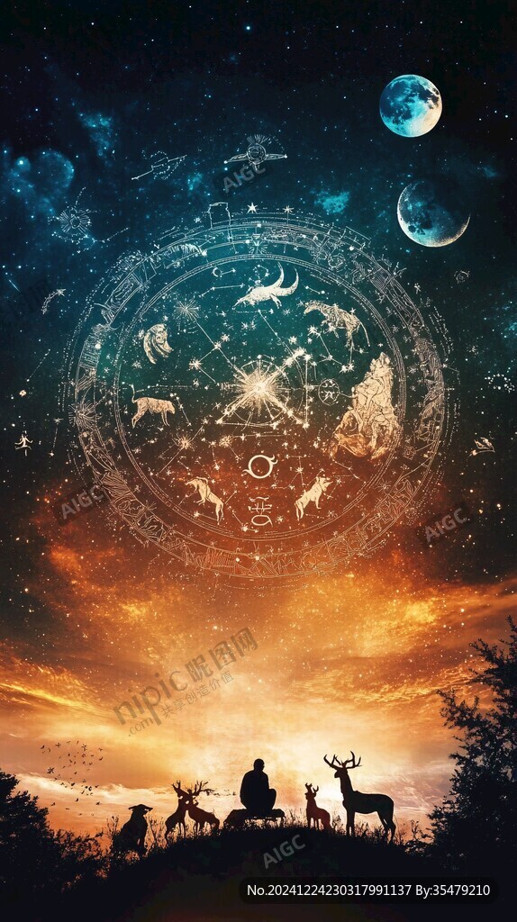星座海報素材