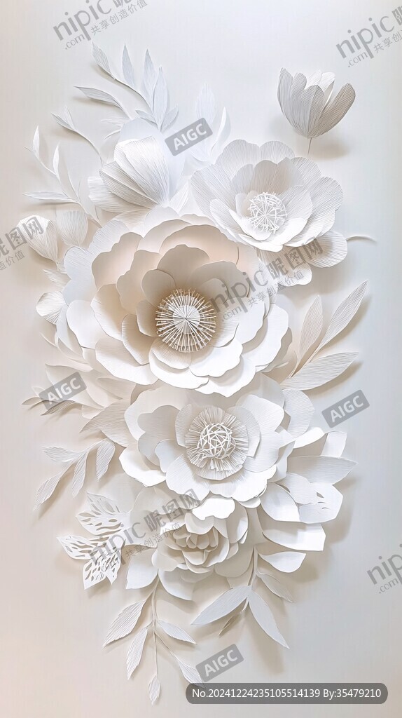 立體紙藝花