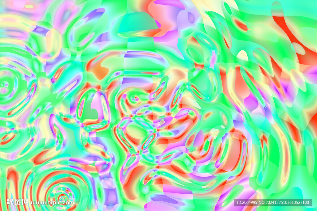 夢幻流體畫