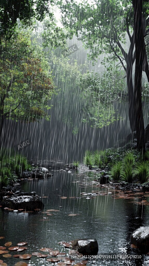風(fēng)雨林蔭風(fēng)景