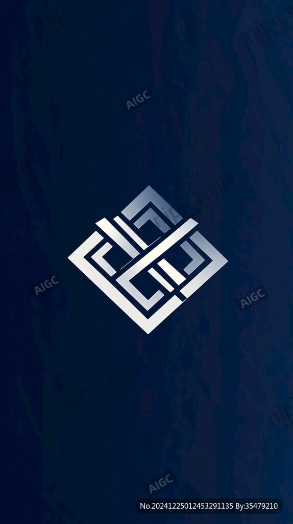 線條迷宮logo