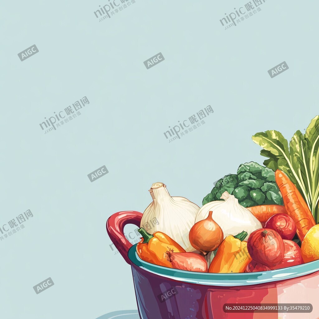 紅鍋插畫