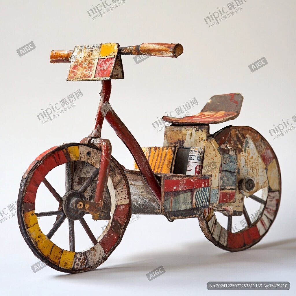 藝術品自行車