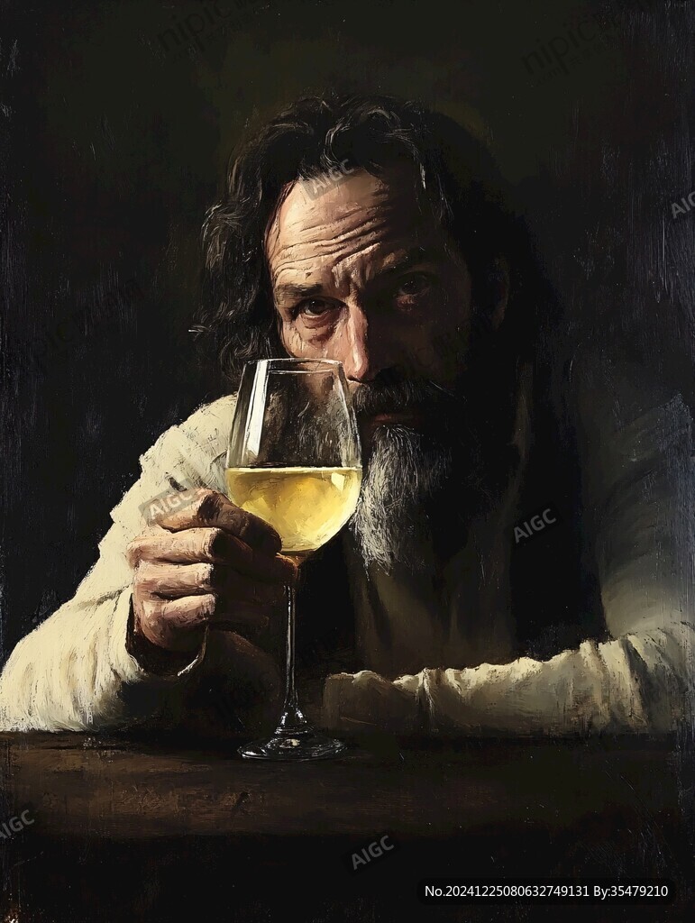 人像酒杯