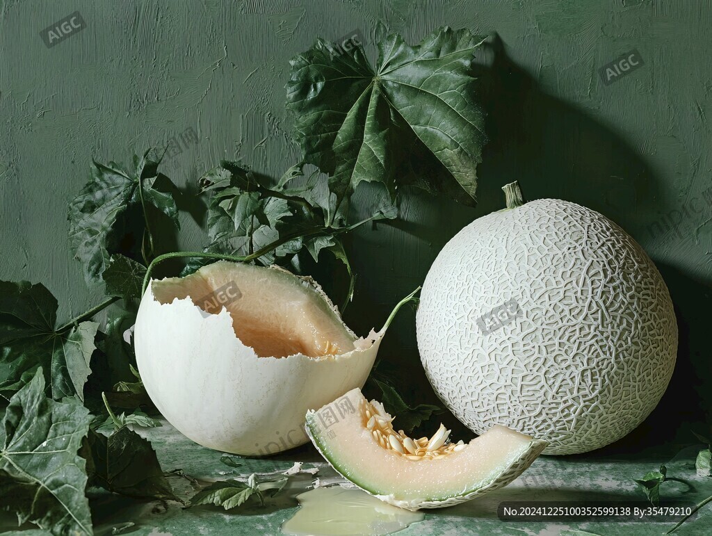 西甜瓜靜物