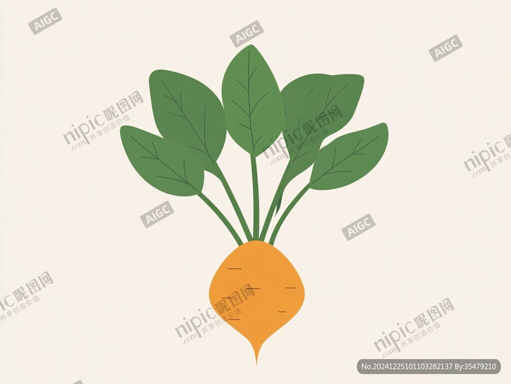 蘿卜標志設計