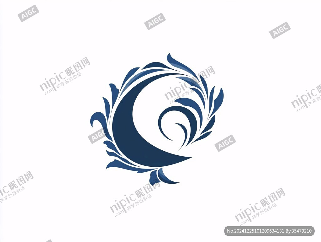 旋渦造型logo