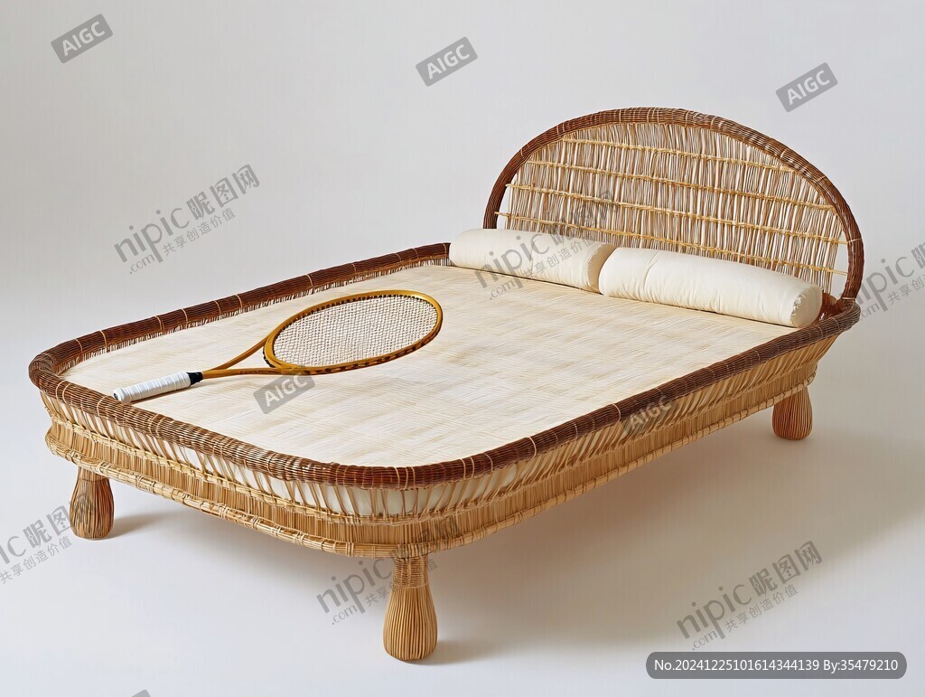 竹編臥具