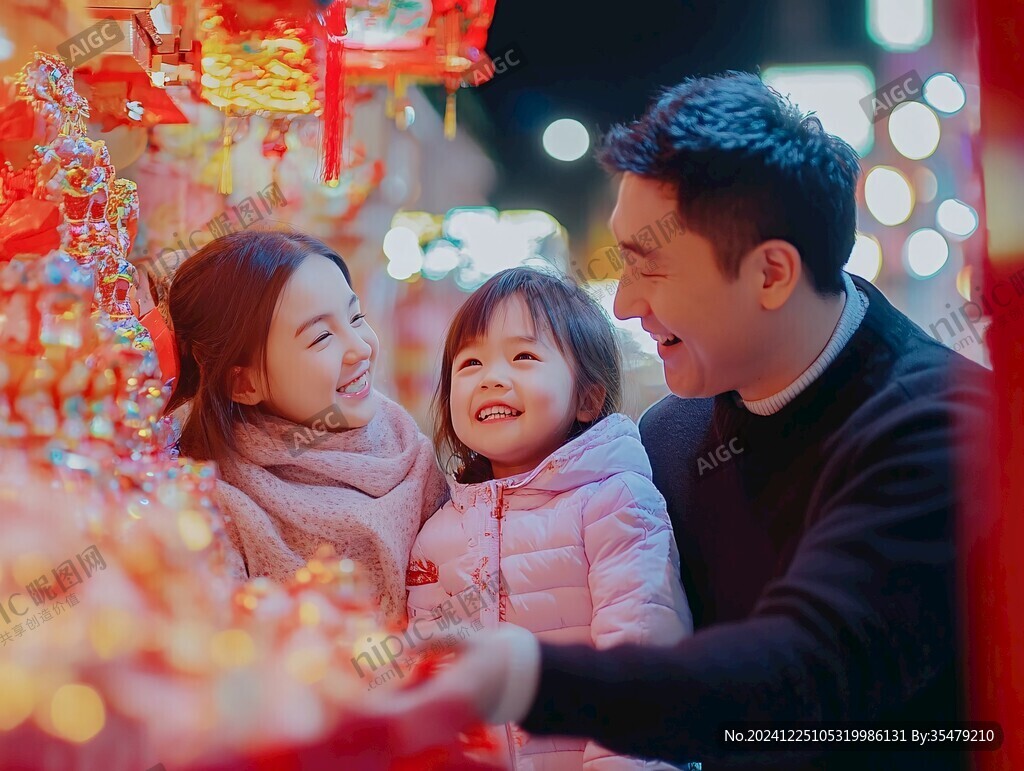 一家人過新年