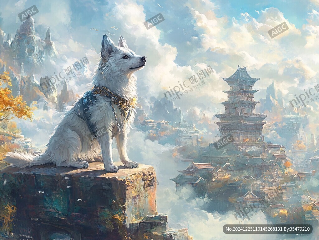 狼包裝插畫(huà)