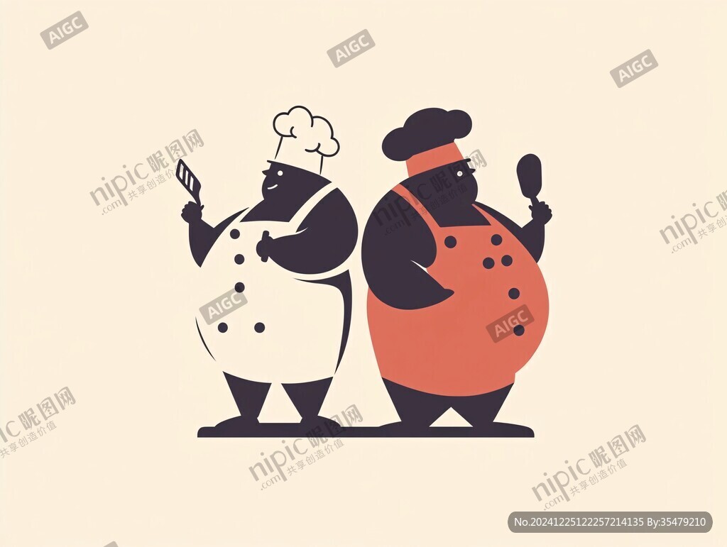 胖廚師標(biāo)志