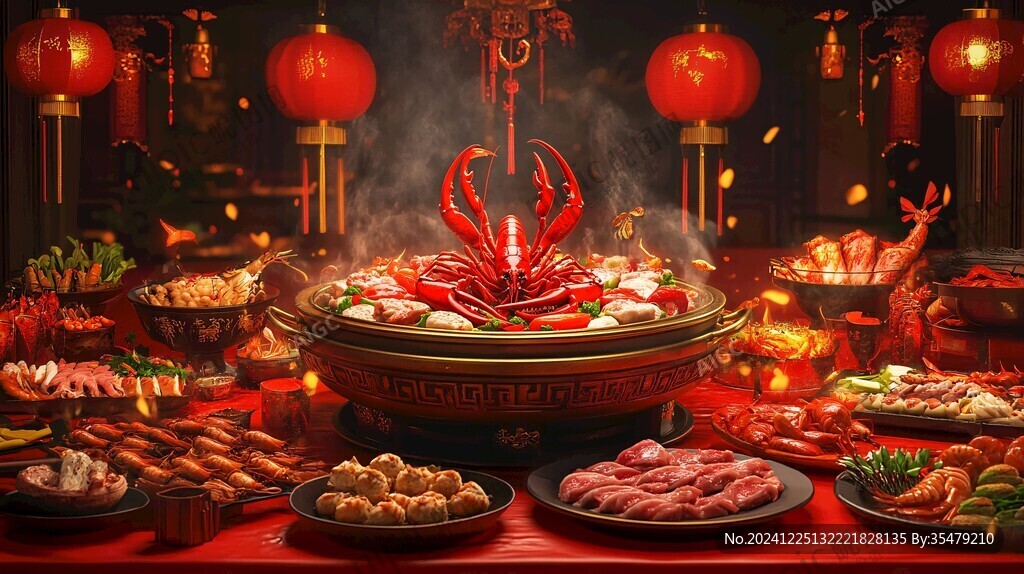 精致火鍋場景