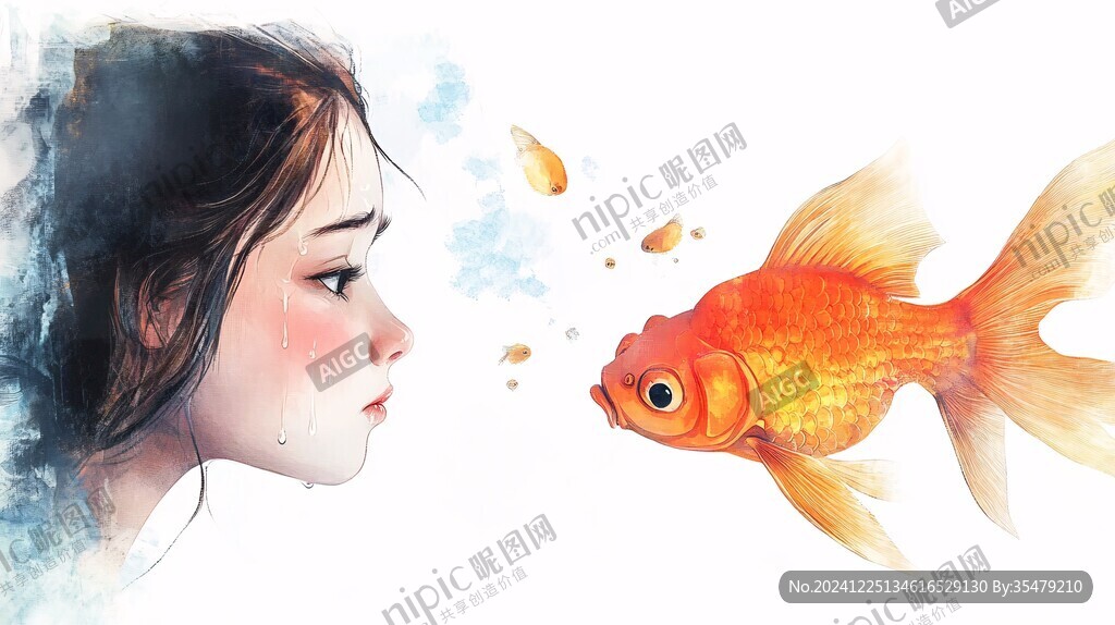 魚與少女