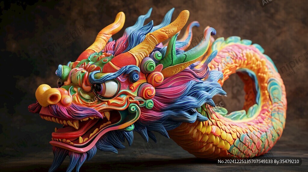 軟陶騰龍
