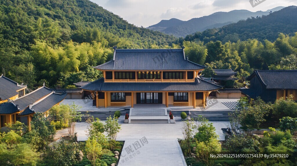 寺院效果圖