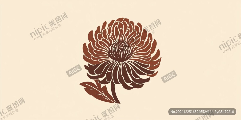 菊花展標(biāo)志設(shè)計(jì)