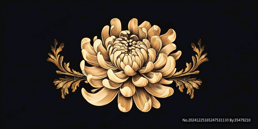 原創(chuàng)鼠繪菊花