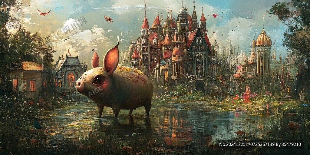 奇幻愛麗斯仙境插畫