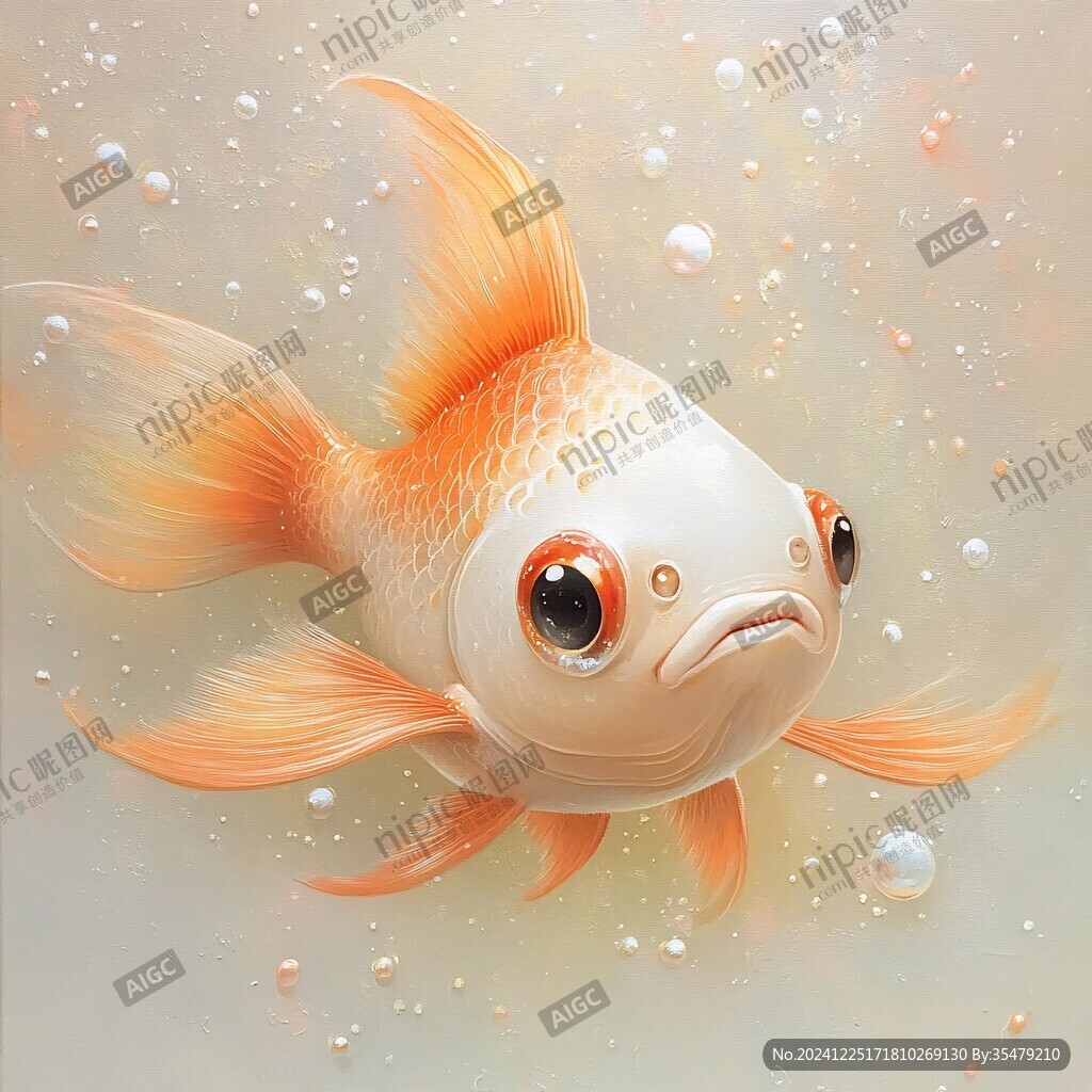 3d金魚畫
