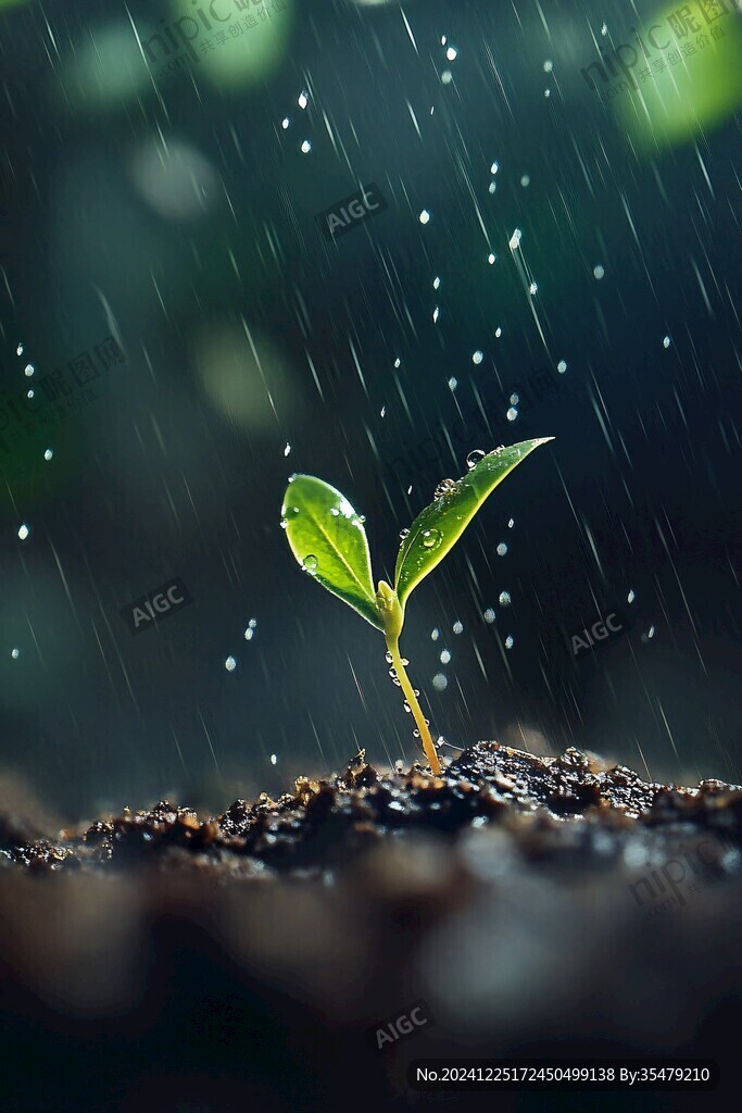 雨天育苗