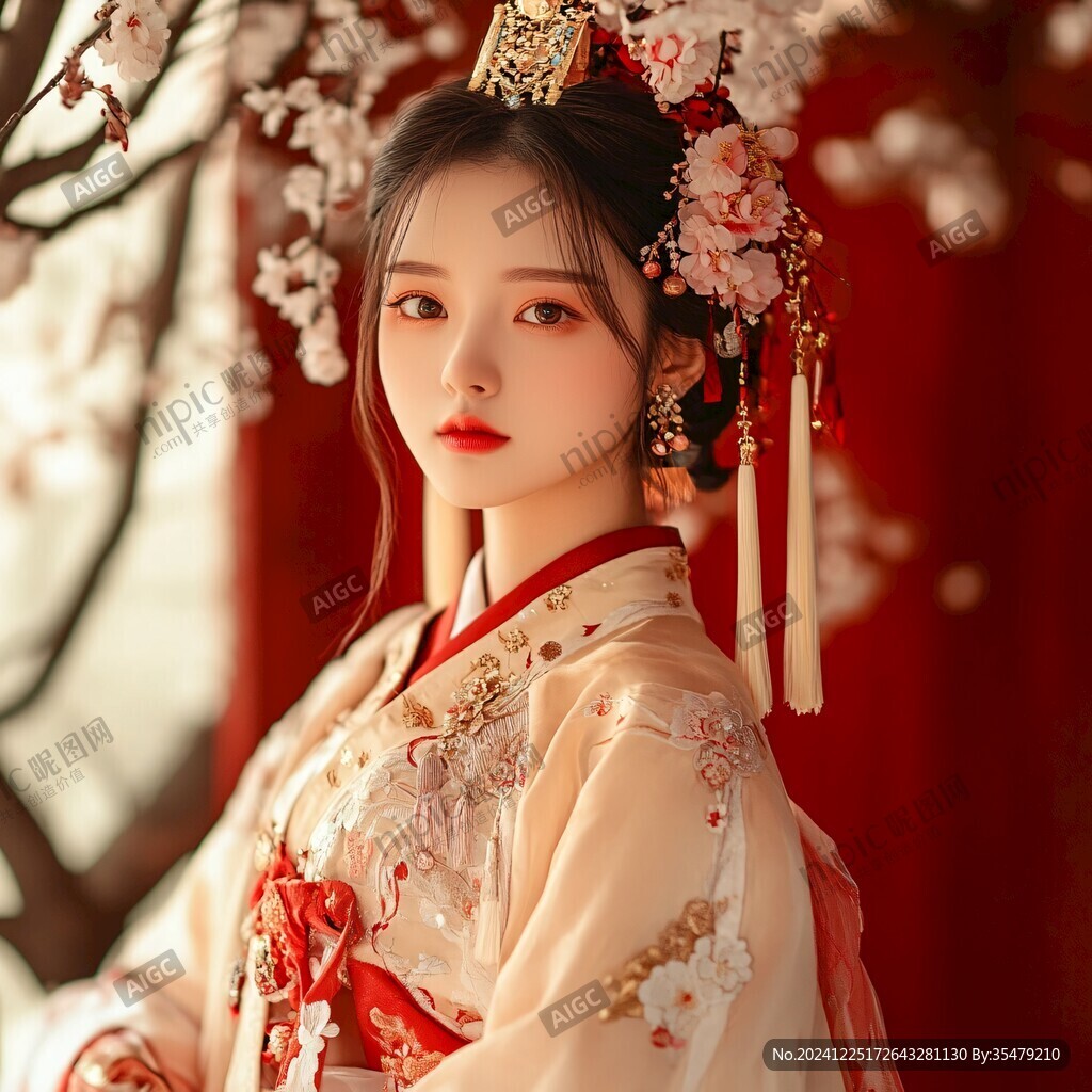 漢服秀禾裝飾