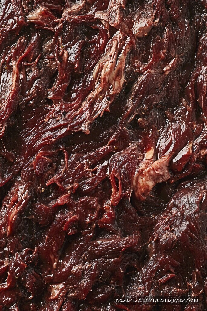 牛肉干紋理