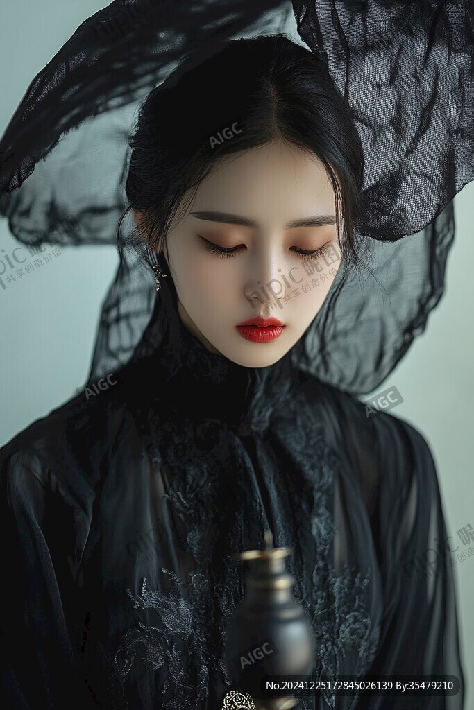 新中式美女