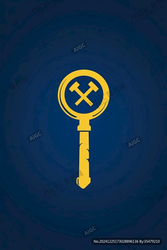財(cái)富鑰匙設(shè)計(jì)logo