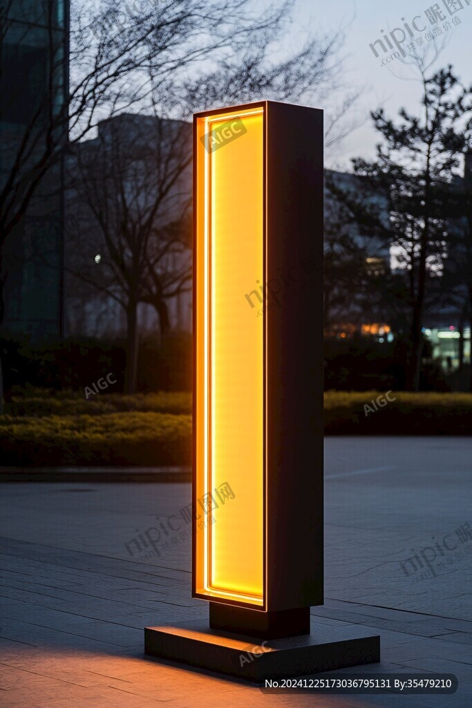 導(dǎo)視牌夜晚效果