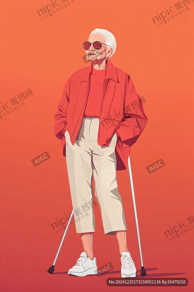穿搭插畫