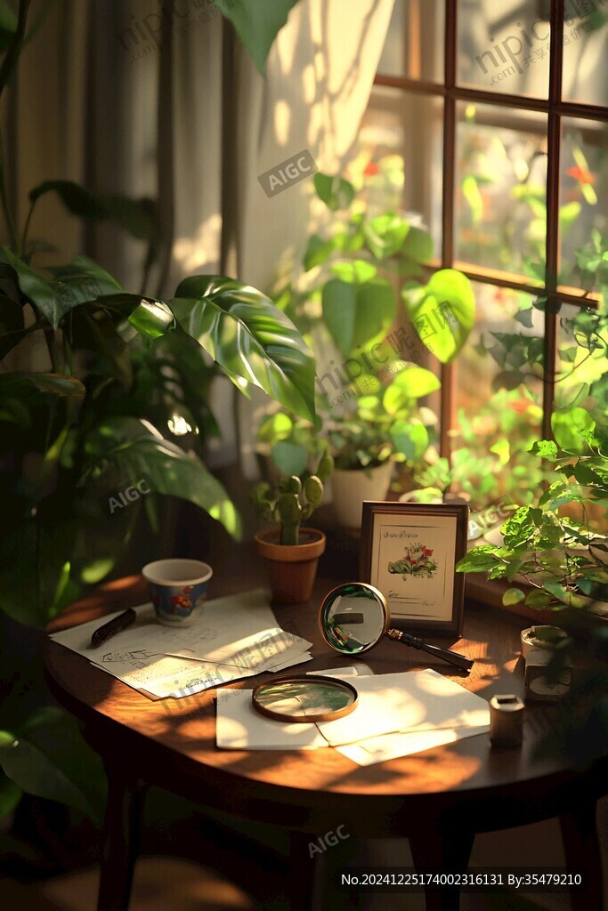 陽光植物窗臺小綠植